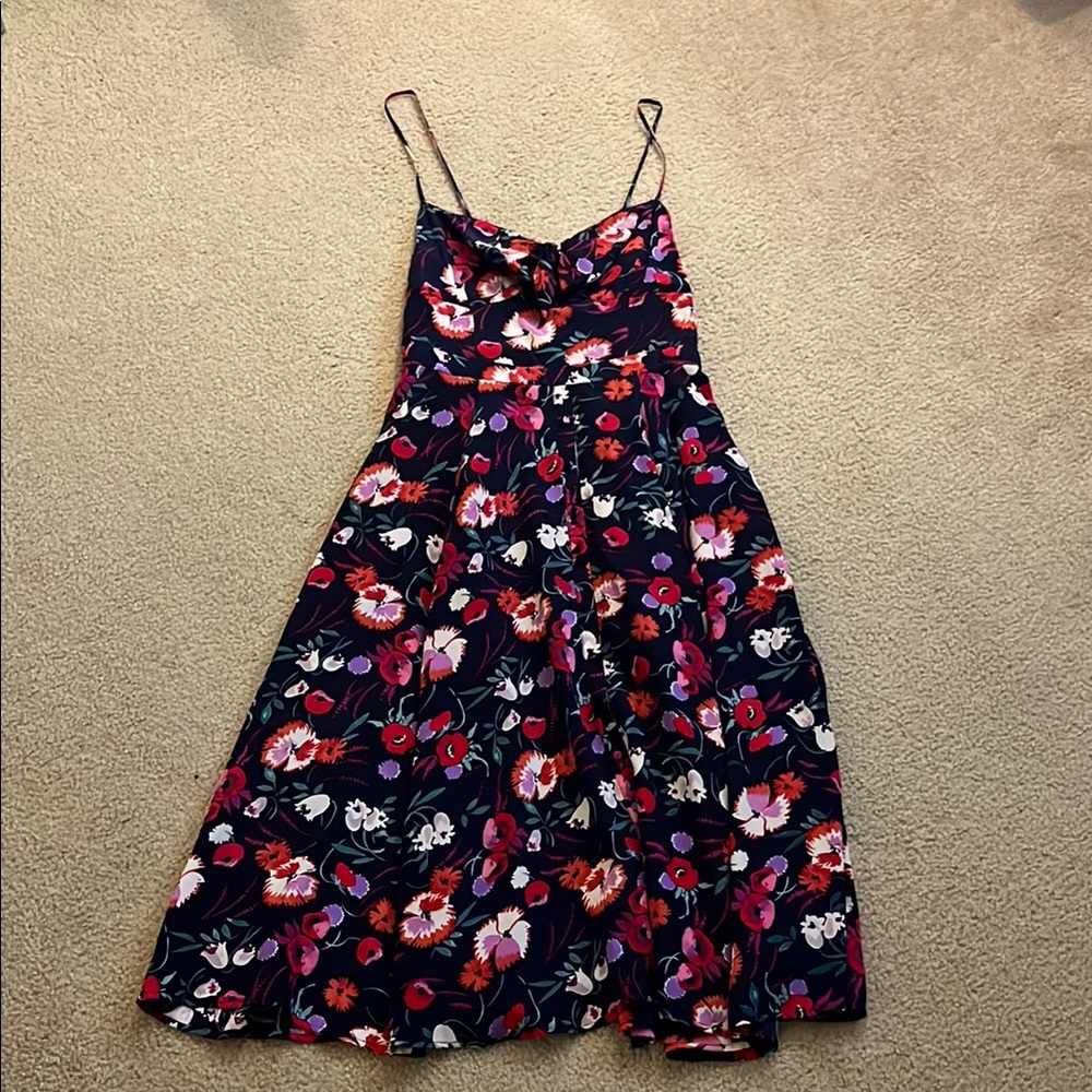 Floral Spaghetti Strap Dress